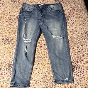 KanKan for Maurice’s straight leg ankle jeans
